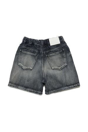 black cotton shorts MAISON MARGIELA KIDS | M60280MM02LM602